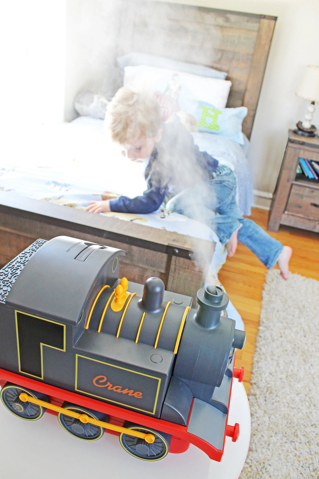 Crane Adorable Ultrasonic Cool Mist Humidifier - Train