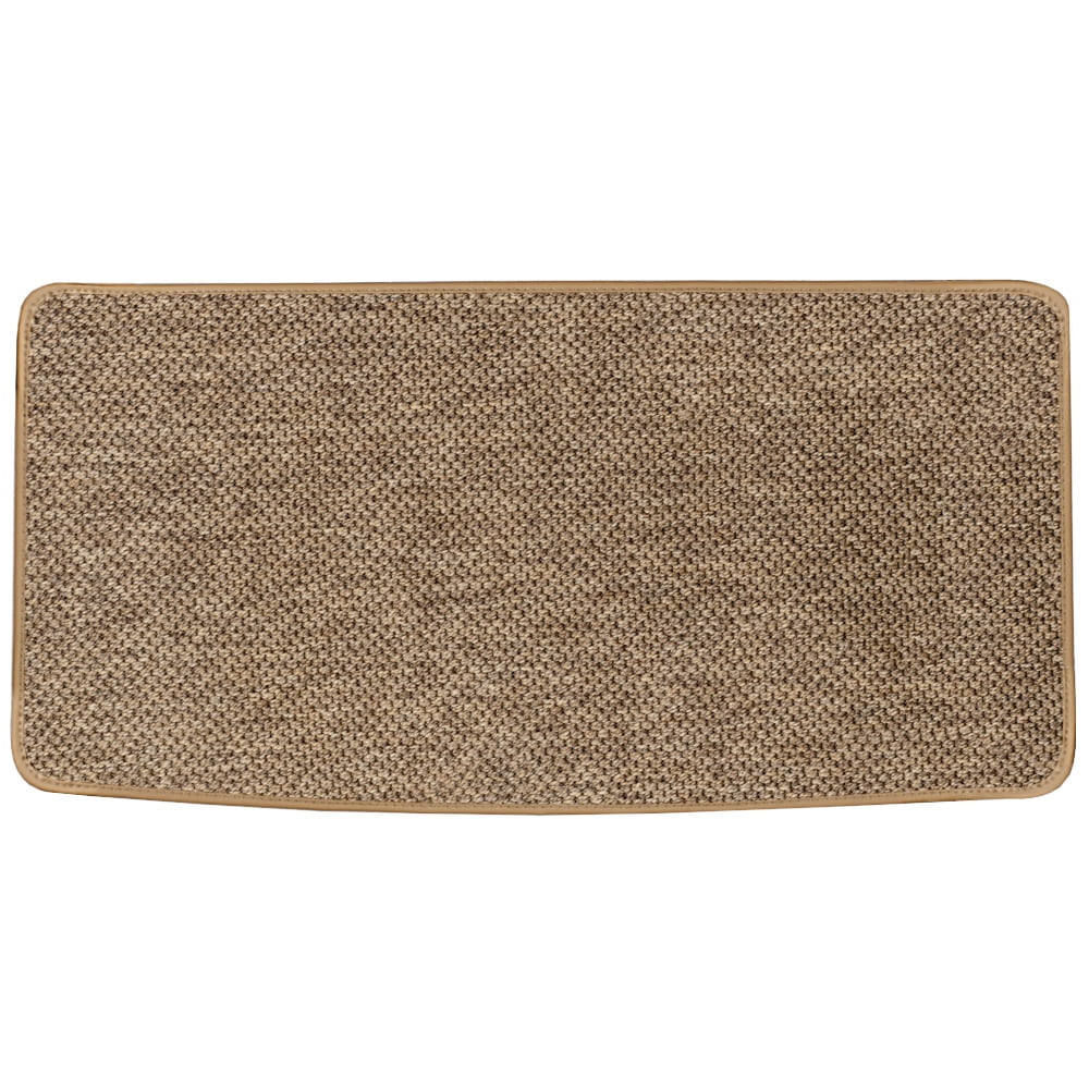 GGBAILEY Ford Explorer Beige All-Weather Textile™ Carpet Car Mats, Custom Fit for 2015, 2016, 2017, 2018, 2019 - Large Cargo Mat (w/ Rear Seat Down)