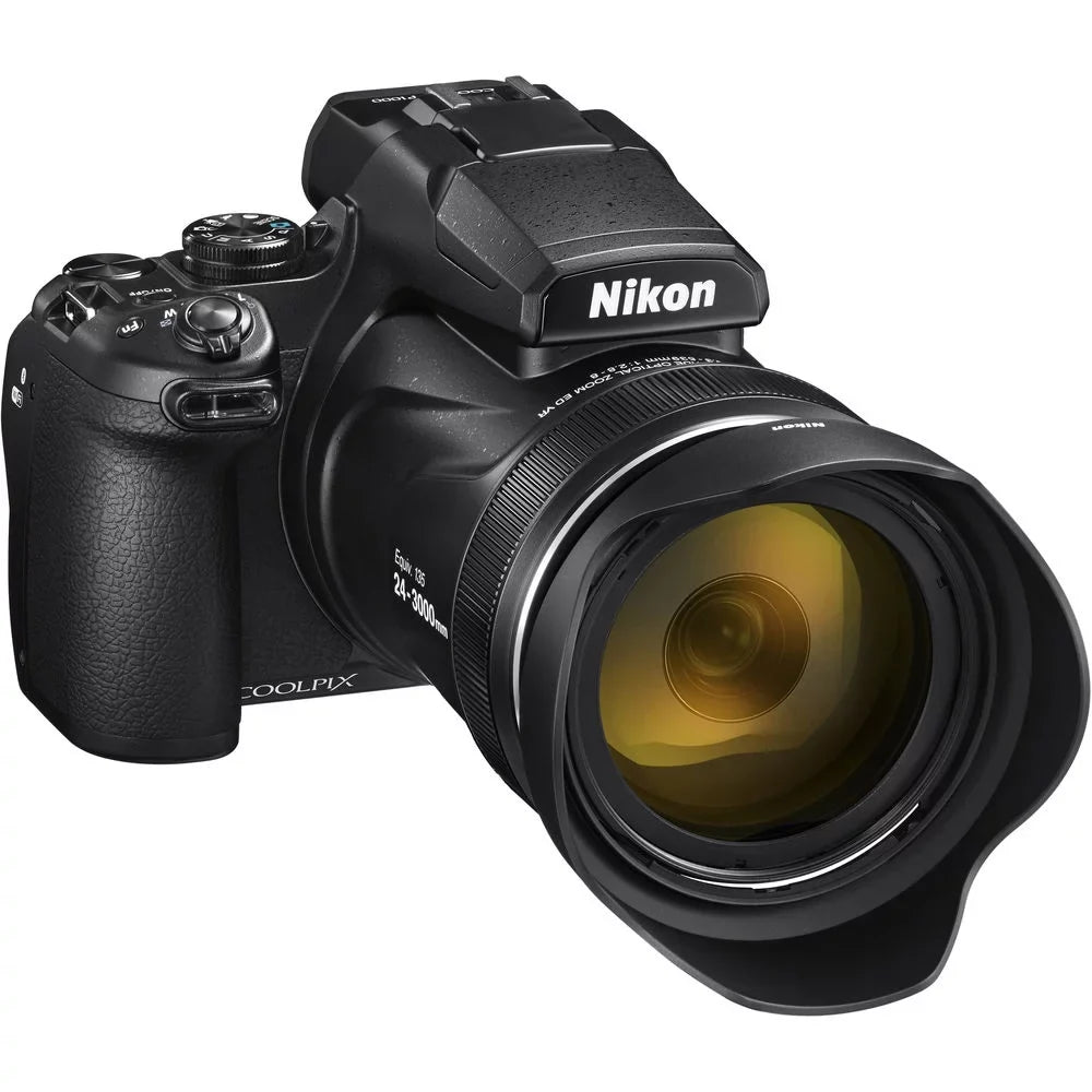 Nikon COOLPIX P950 16MP Super Zoom Digital Camera (26532) Package with 64GB SD Card + Bag + Filters + Extra Energy Source + Telephoto Lens + More