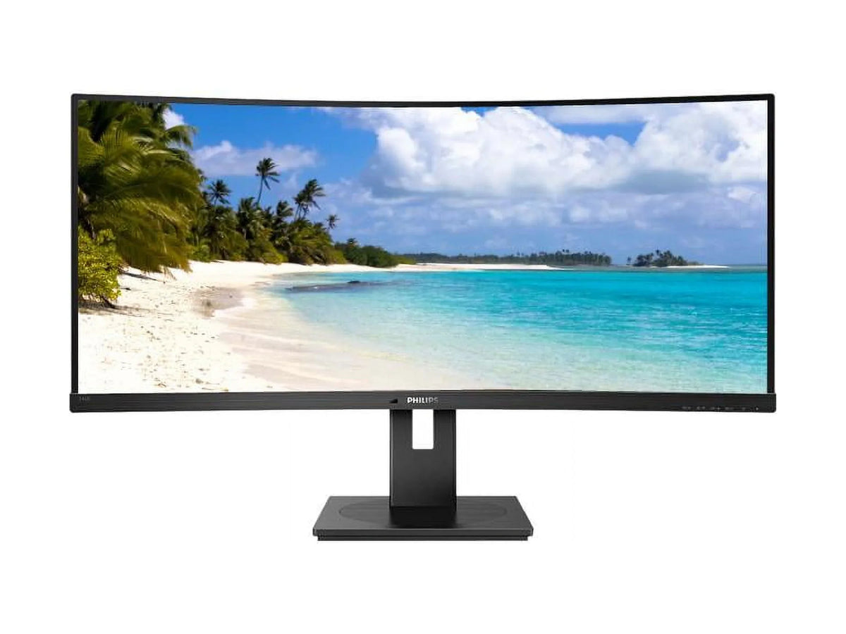Philips 346B1C 34" 3440x1440 QHD VA LCD Ultra Wide Curved Monitor