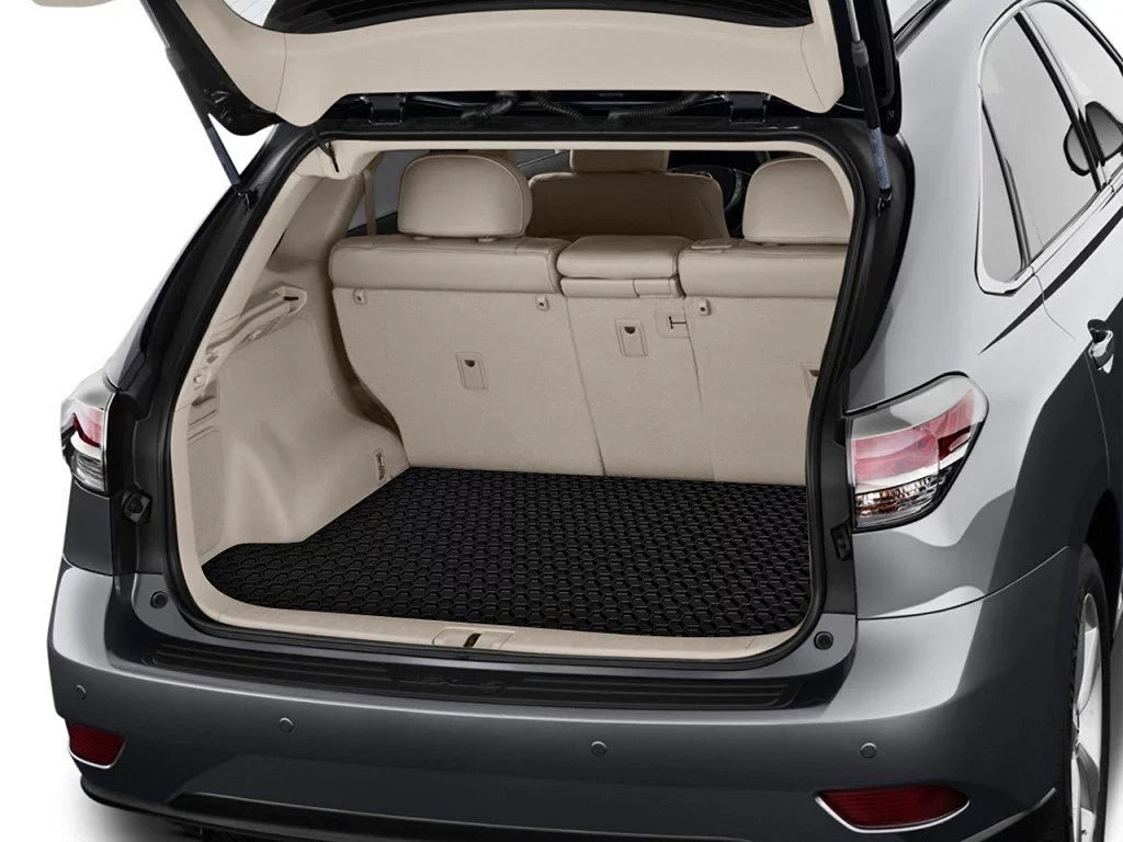 ToughPRO - Trunk Mat Compatible with BMW X3 - All Weather Heavy Duty (Made in USA) - Black Rubber - 2015