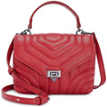 INC International Concepts Cissy Quilted Top-Handle Crossbody (Salsa)
