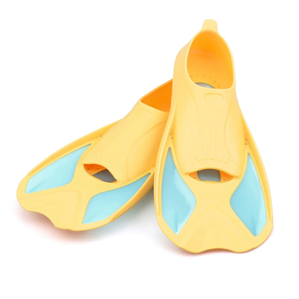 Carevas Short Swim Fins Flippers for Swimming Snorkeling Training