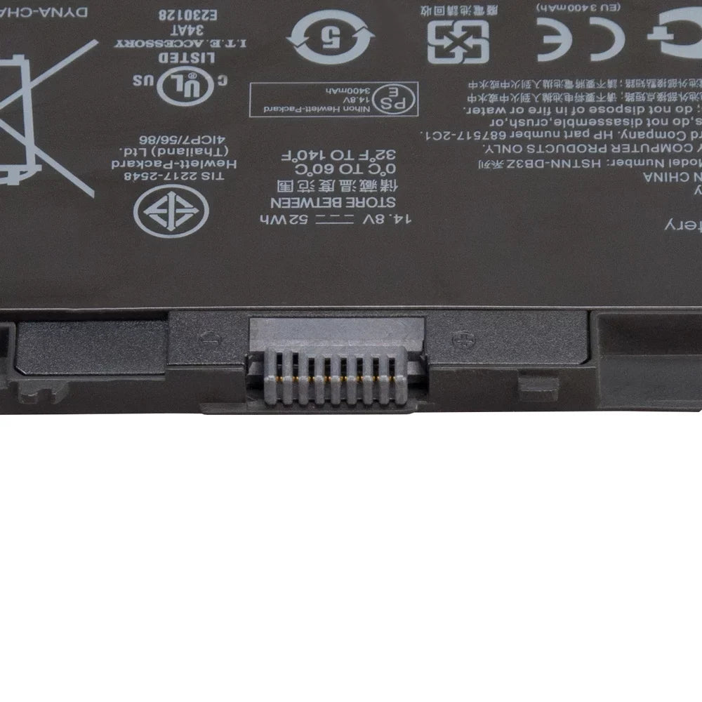 DR. Cell - Replacement for HP EliteBook Folio 9480m J5P81UT / 9480m J5P82UT / 9480m J8U70UA / 9480m J8V41UA / 9480m K4M53UT / 9470 / BA06XL / BT04 / BT04XL / H4Q47AA / H4Q48AA / H4Q48UT