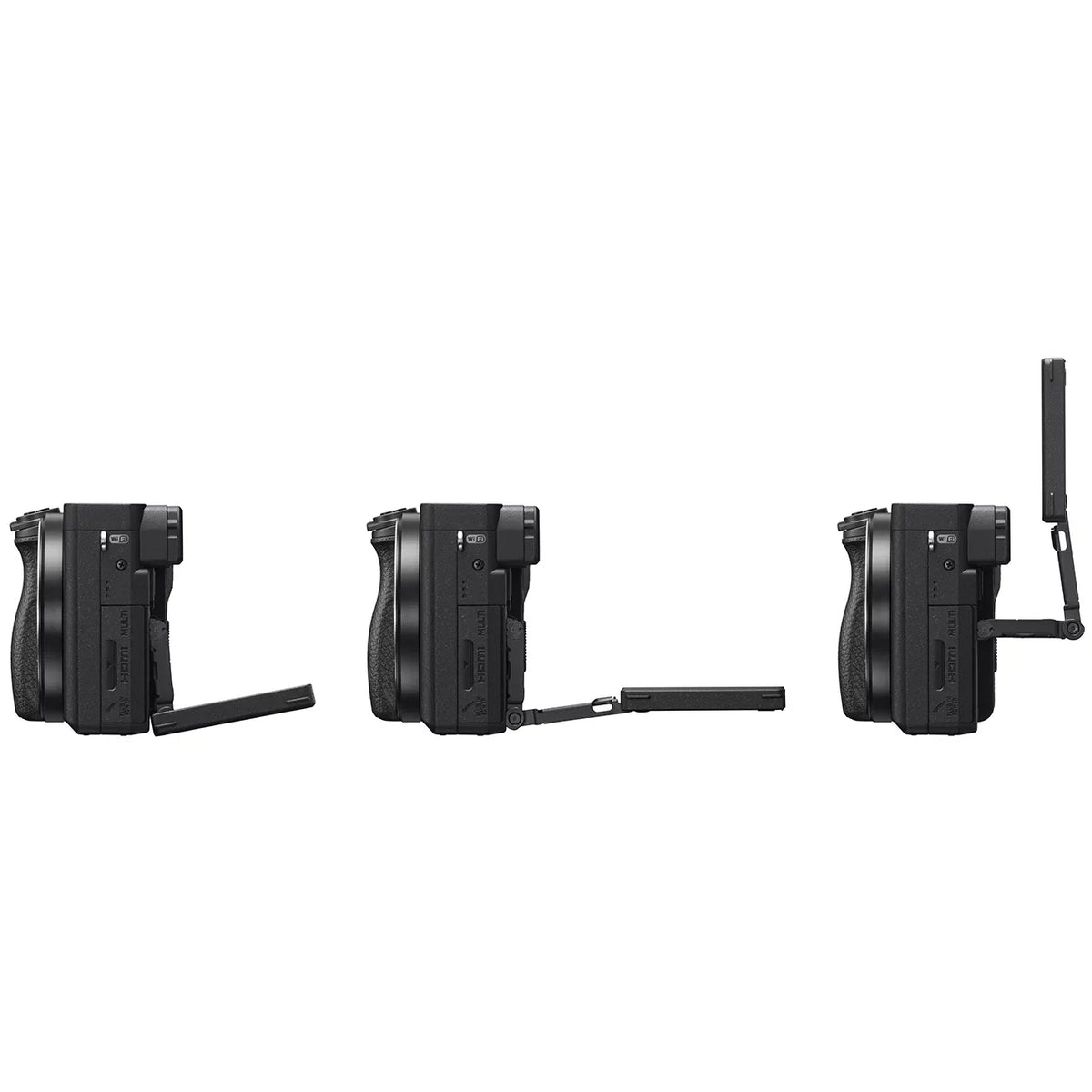 Sony a6400 4K Mirrorless Camera ILCE-6400L/B (Black) with 16-50mm f/3.5-5.6 OSS Lens Kit + 0.43x Wide Angle and 2.2X Telephoto Lens Deco Gear Case Filter Set & Extra Cell Power Editing Bundle