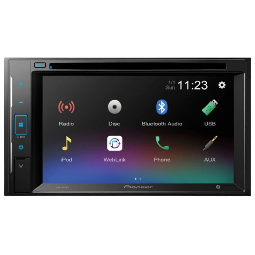 KIT771 Bundle with Pioneer Multimedia DVD Car Stereo and Installation Kit - for 1990-1992 Cadillac Fleetwood Brougham / Bluetooth DVD Monitor Radio - Backup Camera, 2 Din Dash Kit