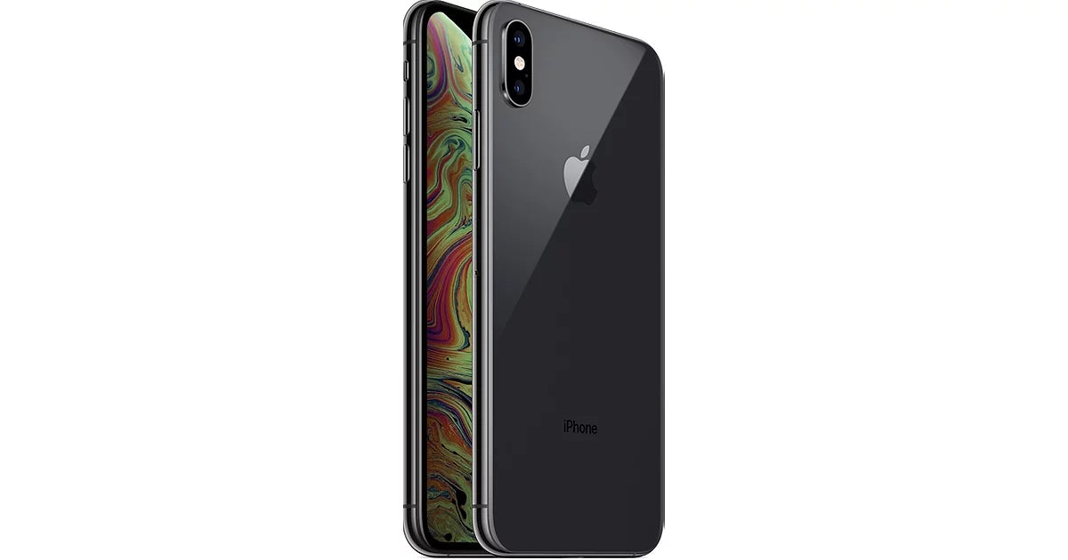 Open Box Apple iPhone XS Max - Smartphone - dual-SIM - 4G Gigabit Class LTE - 64 GB - T-Mobile - space gray