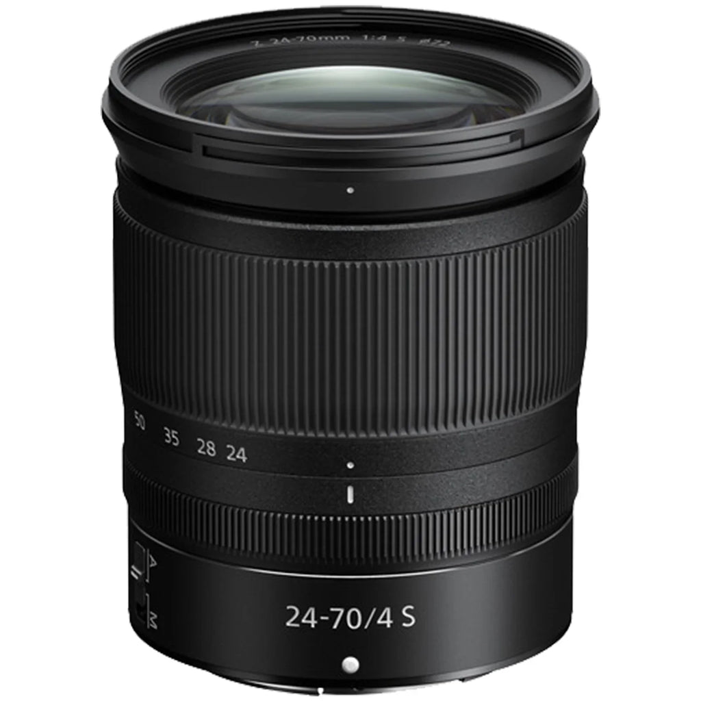 Nikon Z6 II Mirrorless Camera with NIKKOR Z 24-70mm f/4 S Lens + SanDisk 32GB Memory Card + ZeeTech Accessory Bundle