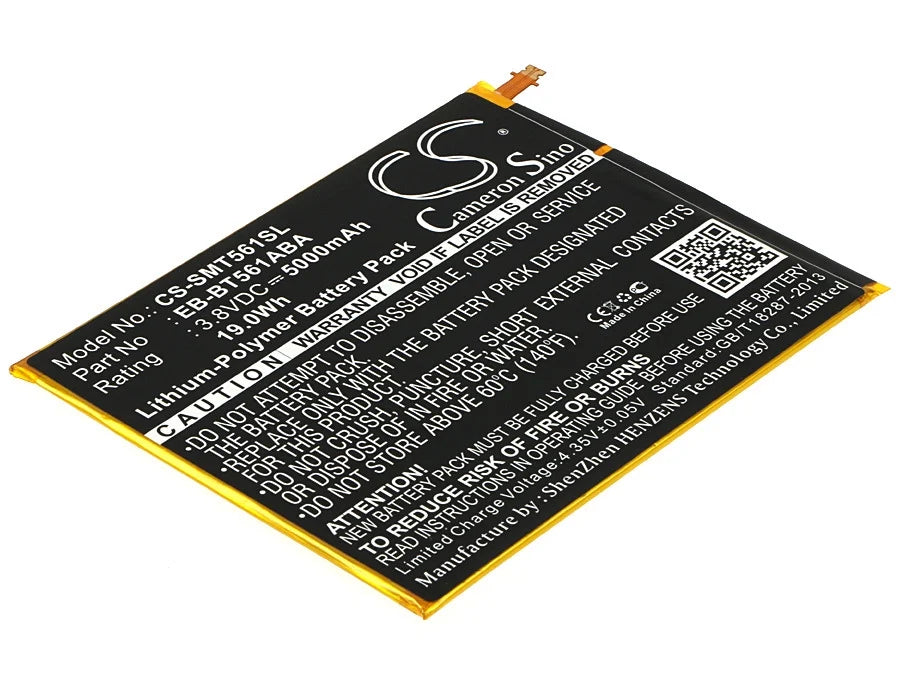 High Capacity Energy Source for Samsung Galaxy Tab E Nook Edition 9.6 - Extend Energy Source Life