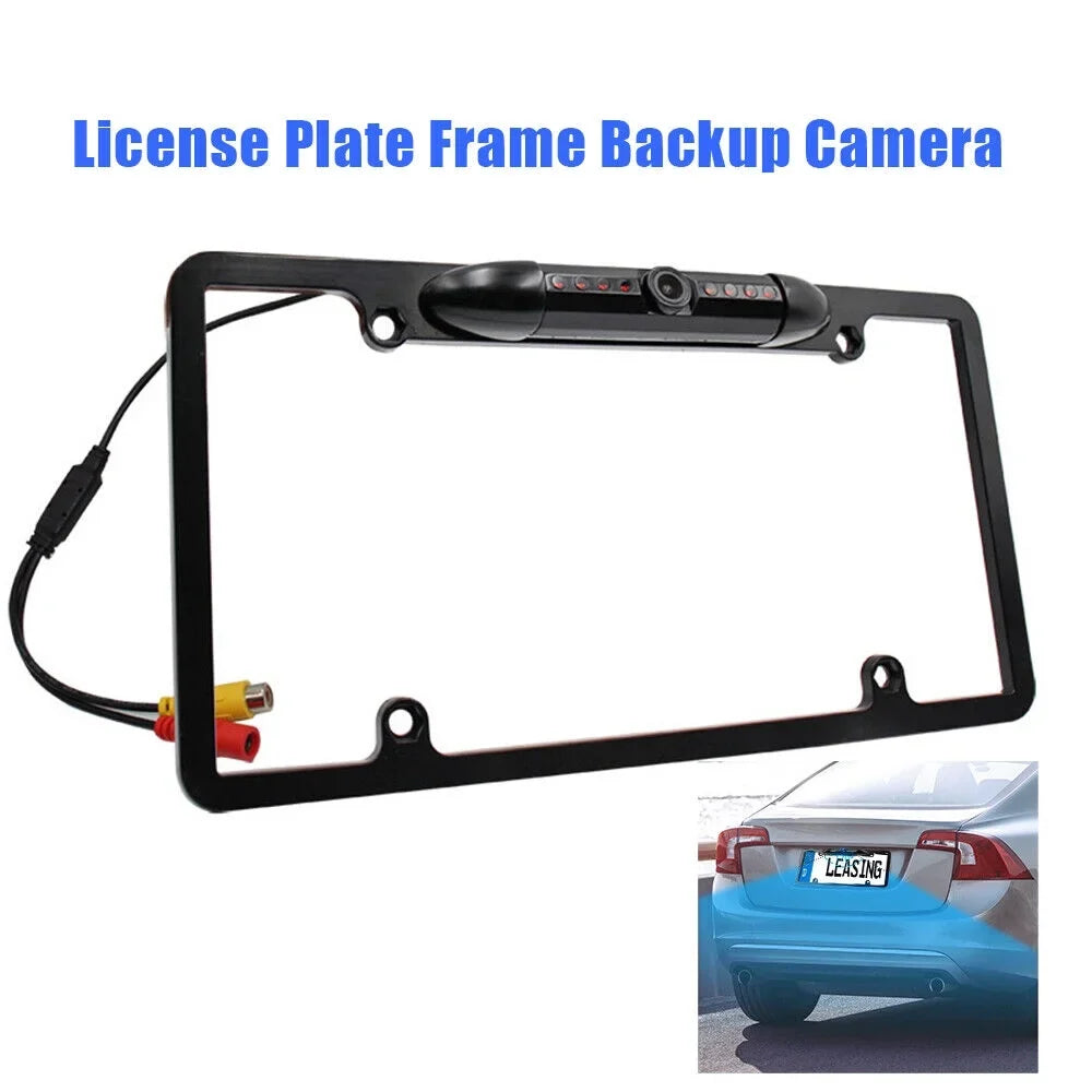 Night Vision License Plate Memory Camera - Reverse Parking Aid