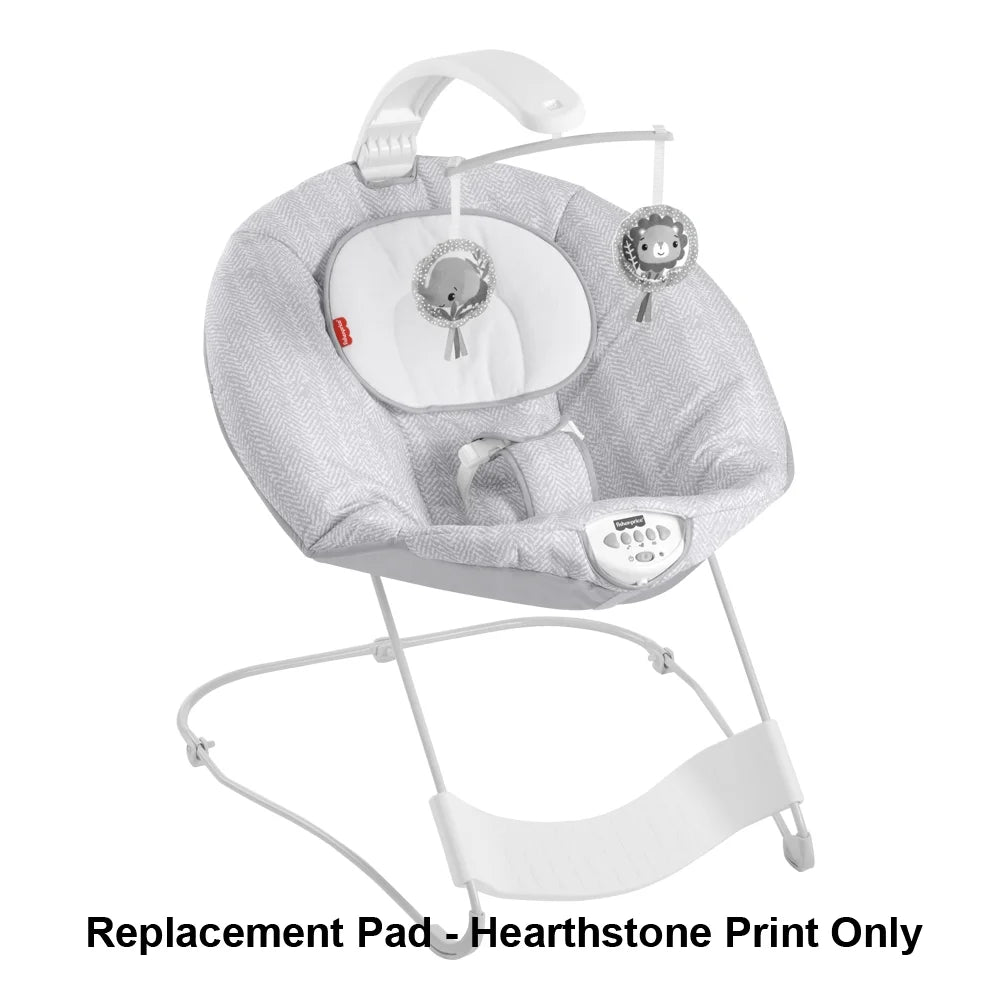 Replacement Part for Fisher-Price See & Soothe Deluxe Bouncer for Babies - HBD24 ~ Replacement Cover / Pad / Cushion ~ Hearthstone Print