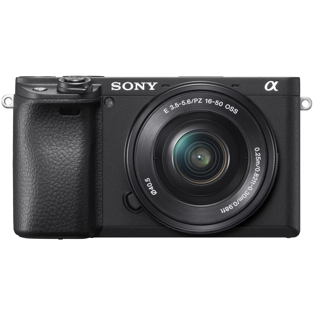 Sony a6400 4K Mirrorless Camera ILCE-6400L/B (Black) with 16-50mm f/3.5-5.6 OSS Lens Kit + 0.43x Wide Angle and 2.2X Telephoto Lens Deco Gear Case Filter Set & Extra Cell Power Editing Bundle