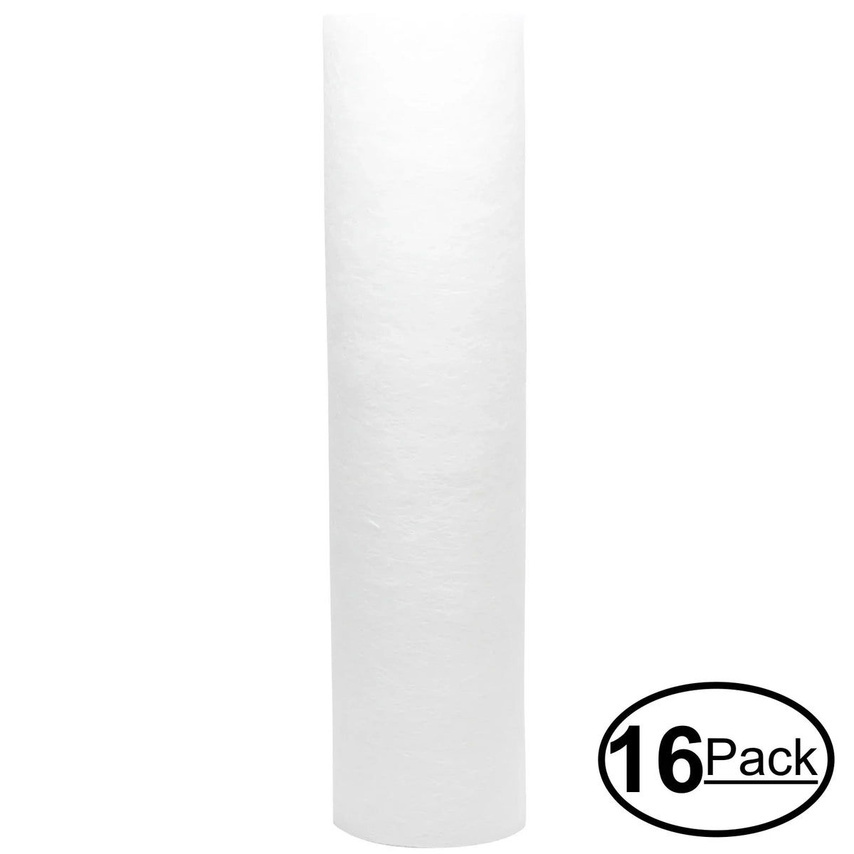 16-Pack Replacement for Anchor Water Filter AF-5001 Polypropylene Sediment Filter - Universal 10-inch 5-Micron Cartridge for Anchor Water Filters 4 STAGE RO SYSTEM - Denali Pure Brand