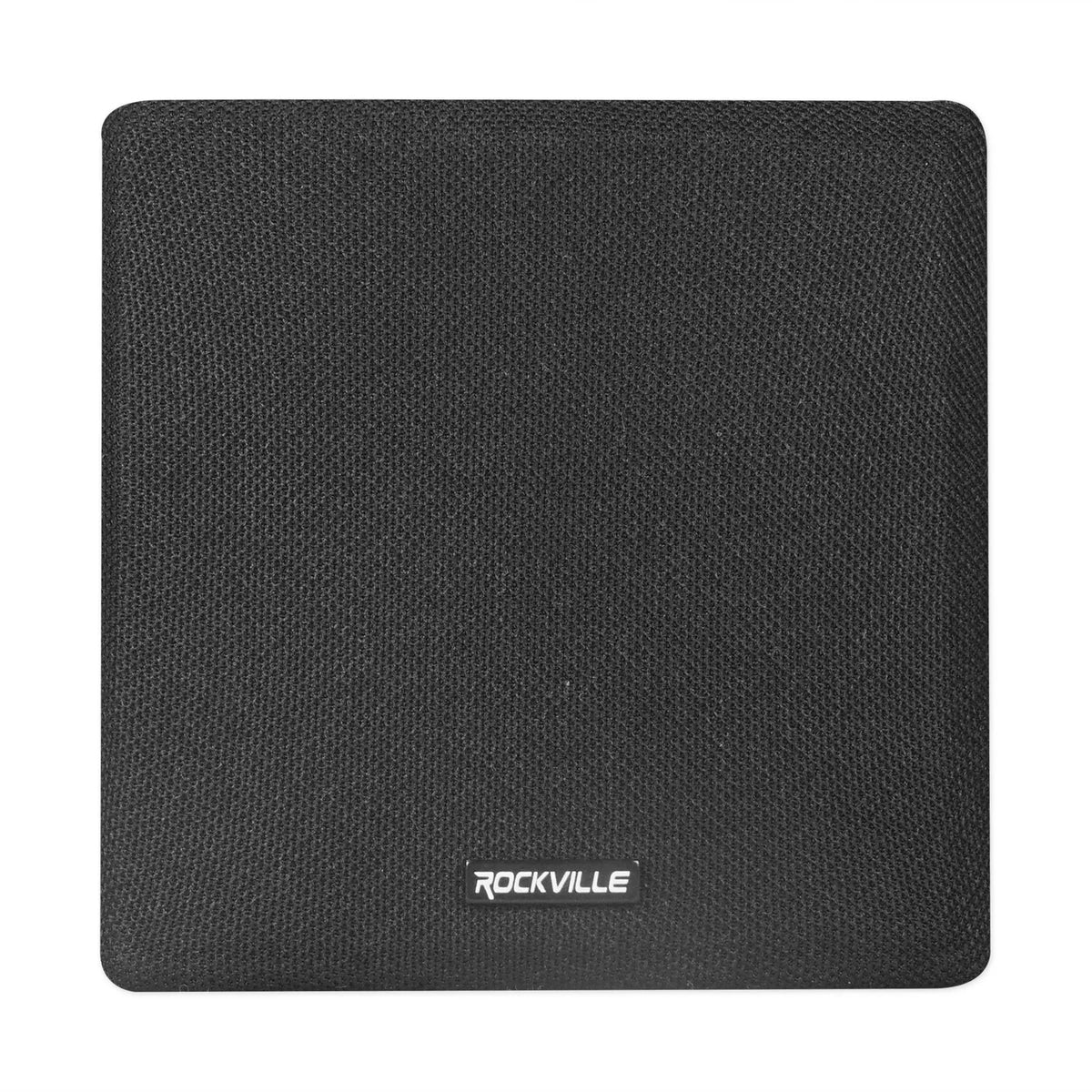Cube by Rockville Pair of 3.5" Black Home Theater Wall Speakers+Swivel Brackets