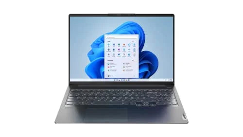 Lenovo Ideapad 5 Pro , 16 inch 2.5K QHD IPS Display, AMD Central Unit Ryzen 5 5600H, 8GB Random Access Memory 1TB Solid Storage Wi-Fi, Bluetooth, Windows 11, Bundle with JAWFOAL