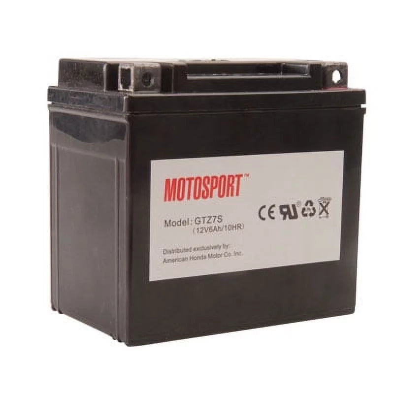 Motosport Maintenance-Free Energy Source with Acid GTZ7S for Honda CRF450X 2005-2009