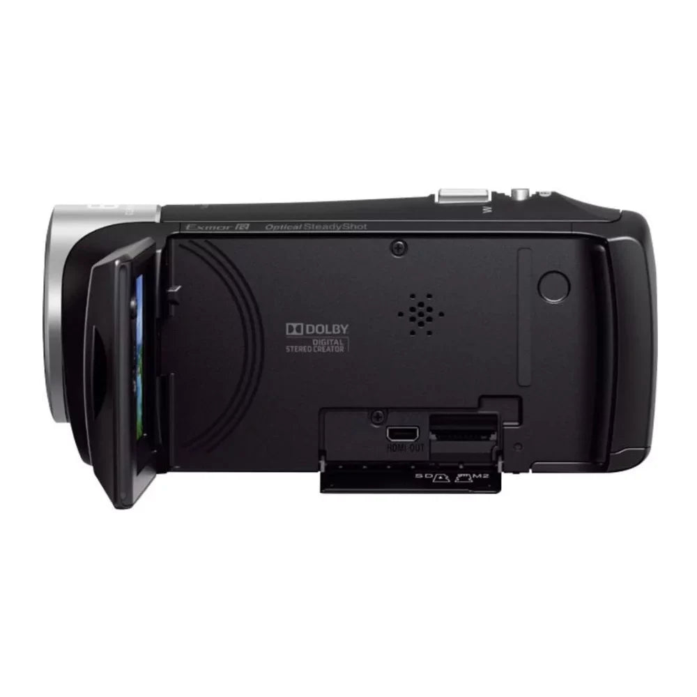 Sony Handycam 1080p Full HD Camcorder with Exmor R CMOS Sensor (Black) Bundle