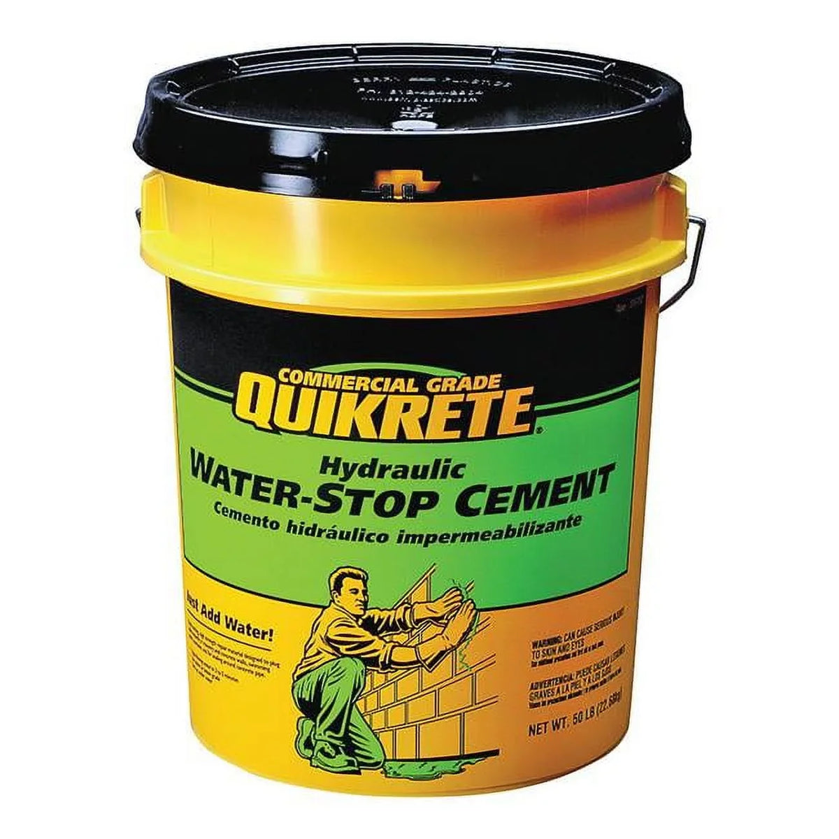 Quikrete Hydraulic Water-Stop Cement, Grey
