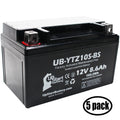5-Pack UpStart Cell Replacement for 2011 Yamaha Maxam 250CC Factory Activated, Maintenance Free, Scooter Cell - 12V, 8.6Ah, UB-YTZ10S-BS