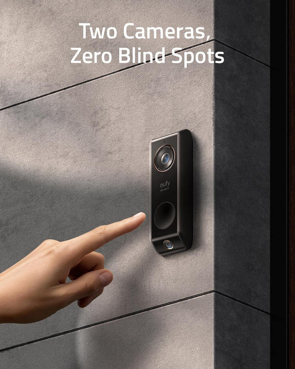 Anker eufy Security Video Doorbell (Wired) with Chime,2K Camera ,Delivery Guard