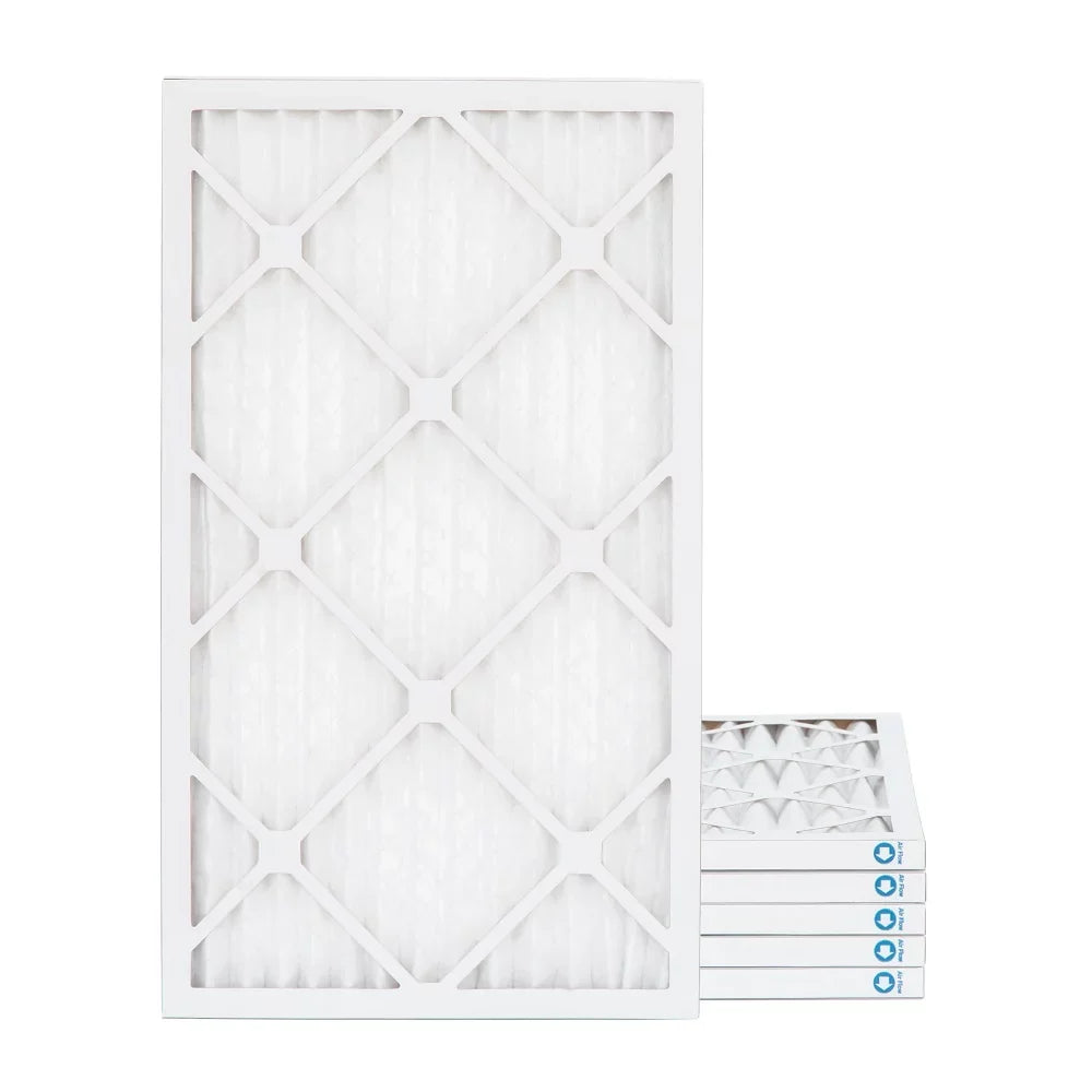 16x24x1 MERV 11, MPR 1000 Pleated AC Furnace 1" Air Filters by Pamlico. Quantity 6. Actual Size: 15-1/2 x 23-1/2 x 3/4
