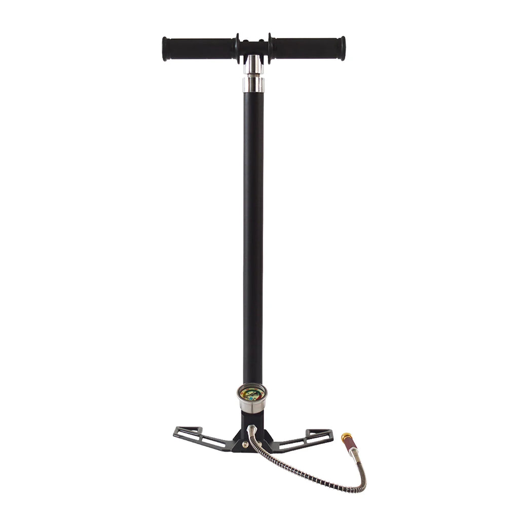 Techtongda 5800PSI Four Stage High Pressure PCP Hand Operated Air Pump Inflator Hunting