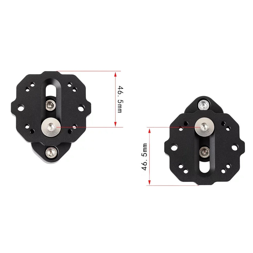 GFYSHIP Universal Bar Mounted GPS Adapter For Storage and Garmin Zumo Fits For BMW R1250 RT 2019-2022 BMW R18 2020-2021 BMW R nineT Pure BMW R1200C BMW R1200CL Motorcycle GPS Adapter Mount