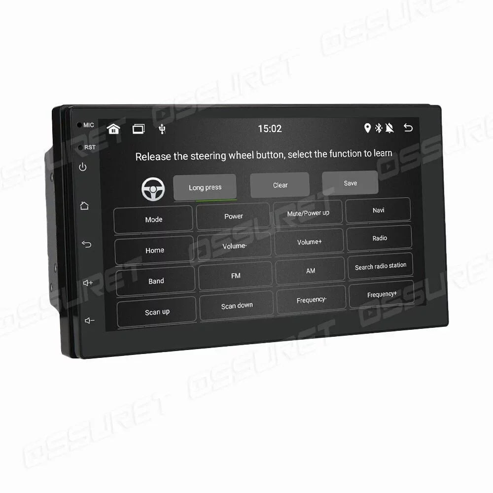 7" GPS Navigation System Android 11 Bluetooth Double 2 Din Car Stereo Radio Head Unit In Dash With Backup Camera