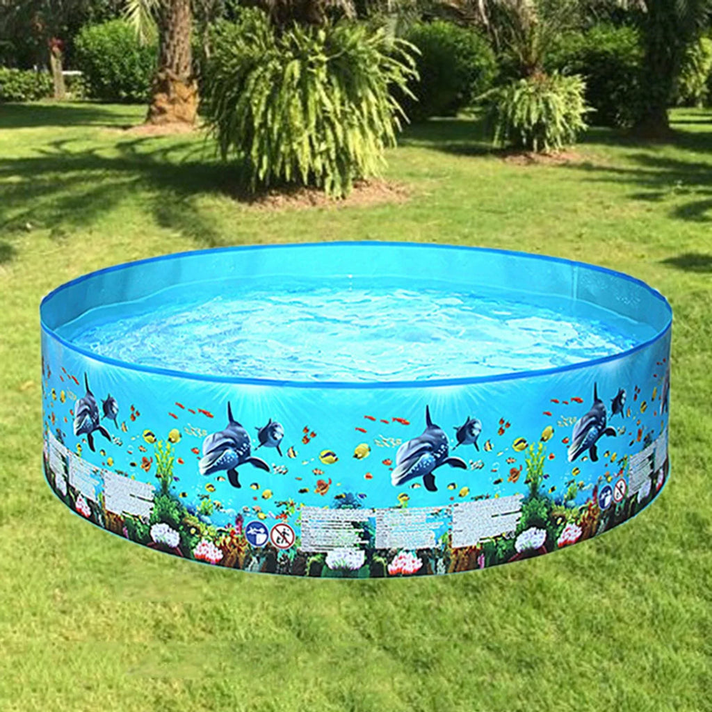 Children's Pool, , Paddling Pool Portable Shower Basin Game Child Baby Outdoor Indoor - 59.8 .8 inch, optional