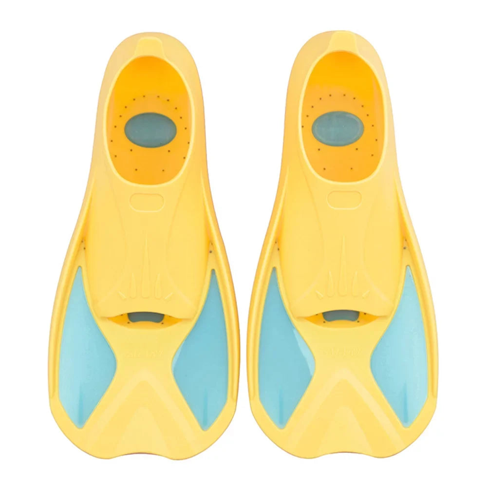 Carevas Short Swim Fins Flippers for Swimming Snorkeling Training