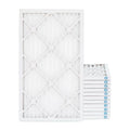 Pamlico Air 16x25x1 MERV 8 Pleated AC Furnace Air Filters. Case of 12. Actual Size: 15-1/2 x 24-1/2 x 3/4