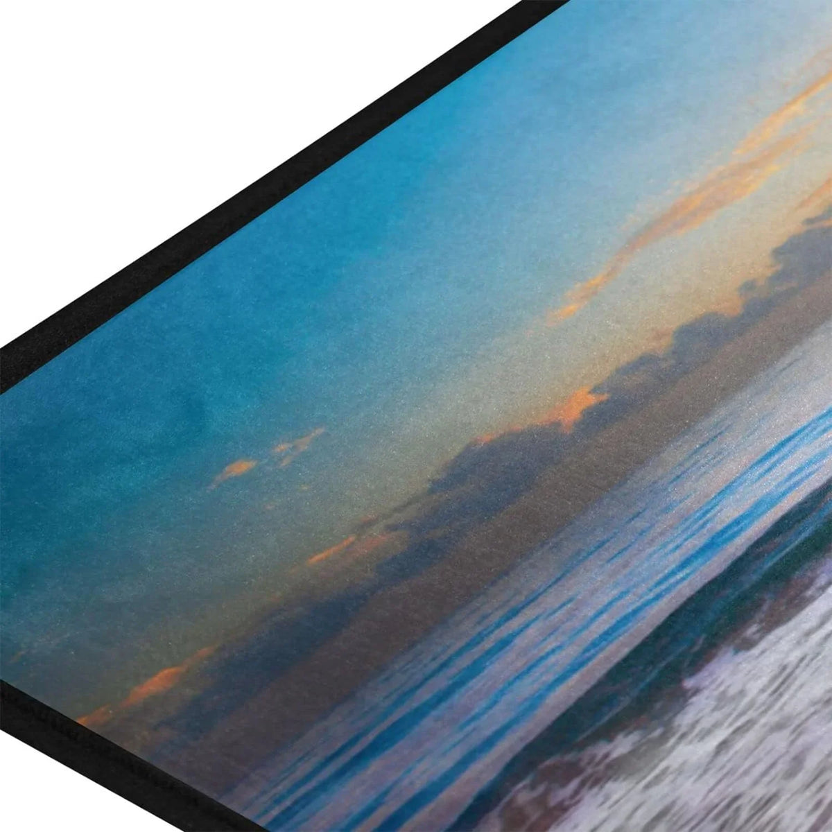 GZHJMY Summer Beach Sunset-1 Kitchen Rug Mat Anti-Fatigue Comfort Floor Mat Waterproof Non Slip Washable Kitchen Rug for Kitchen Washroom Bedroom Sink 39 x 20 inch