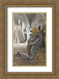 James Tissot 2x Matted 18x24 Gold Ornate Storage Art Print 'The Return of the Prodigal Son, illustration for 'The Life of Christ''