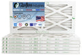 Glasfloss 8x14x1 - MERV 10 -Qty:6 - Furnace Air Filter - Made in USA (Actual Size: 7.5 x 13.5x7/8 inch)