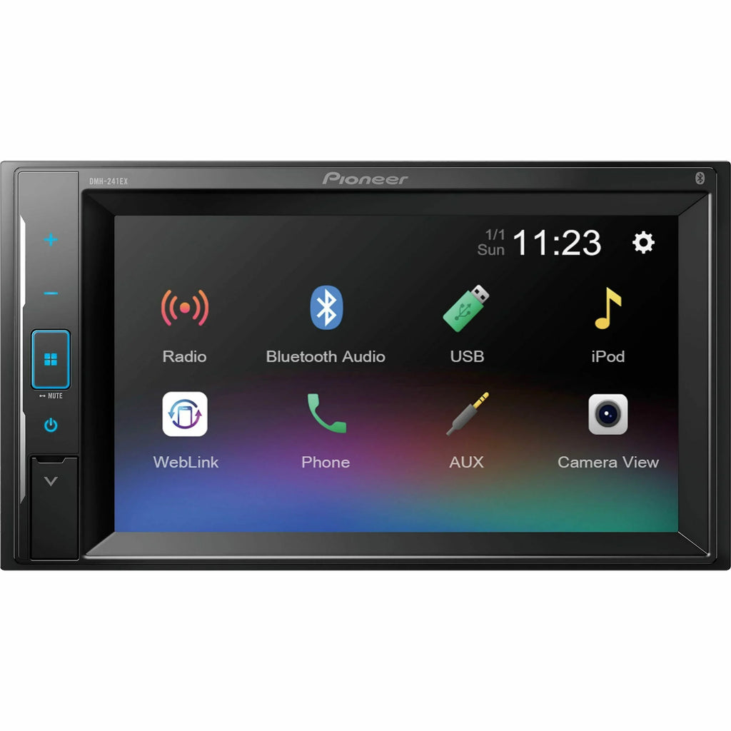 Pioneer DMH-241EX 6.2 inch Monitor Bluetooth Digital Media Receiver - Black