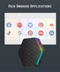 JLLOM Quad Processor 8K HD Video 64GB Memory 6K Stream Player 2023 T95Z Plus Smart Android 12.0 TV Box