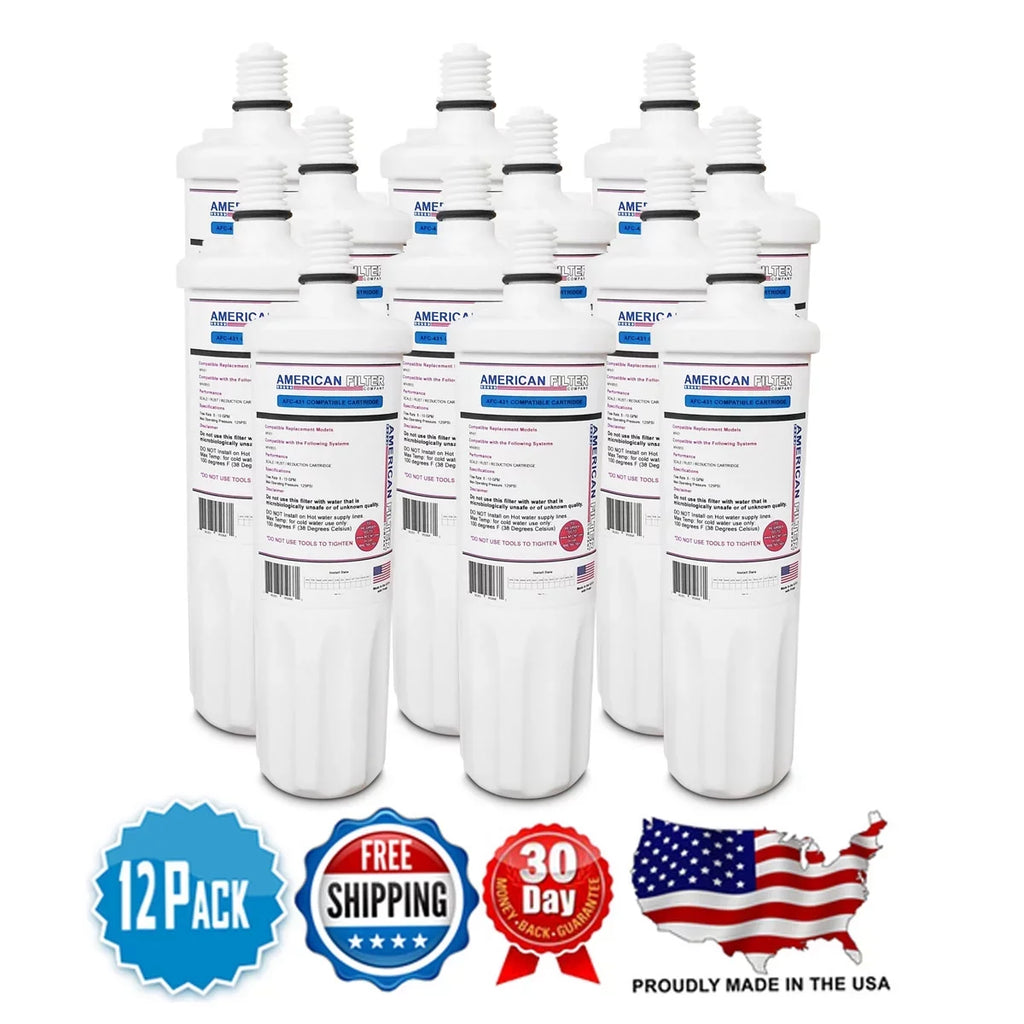 AFC Brand , Water Filters , Model # AFC-431 , Compatible with Cuno® 55821-13 - 12 Filters - Made in U.S.A.