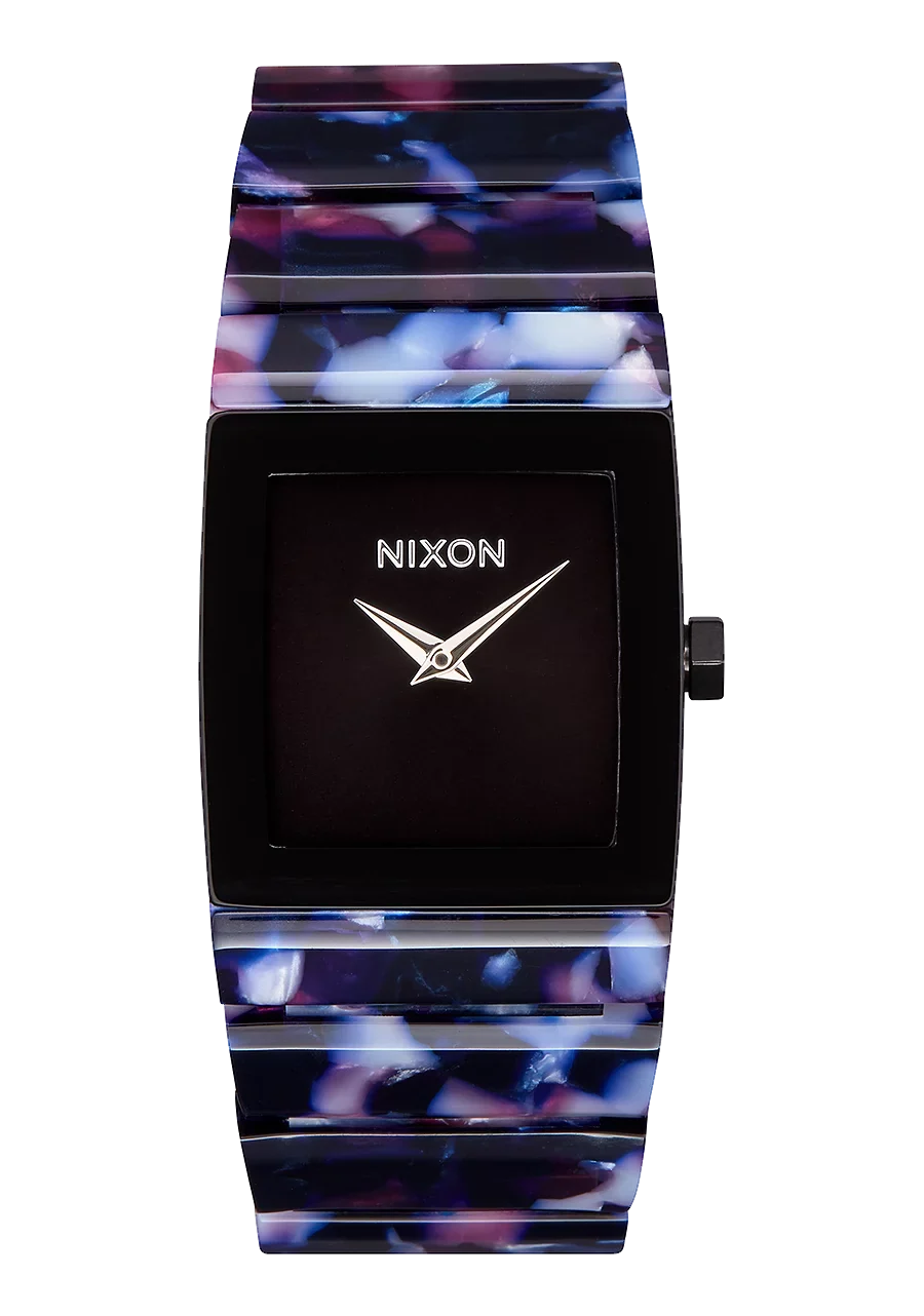 Nixon Lynx Acetate Quartz Black Dial Ladies Watch A1259-2336-00